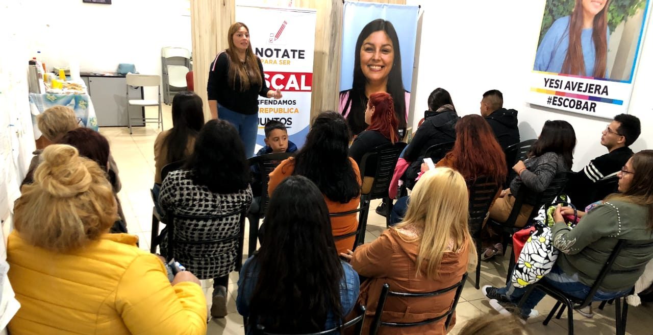 Yesica Avejera lidera encuentro de fiscales comprometidos con la transparencia electoral en Escobar