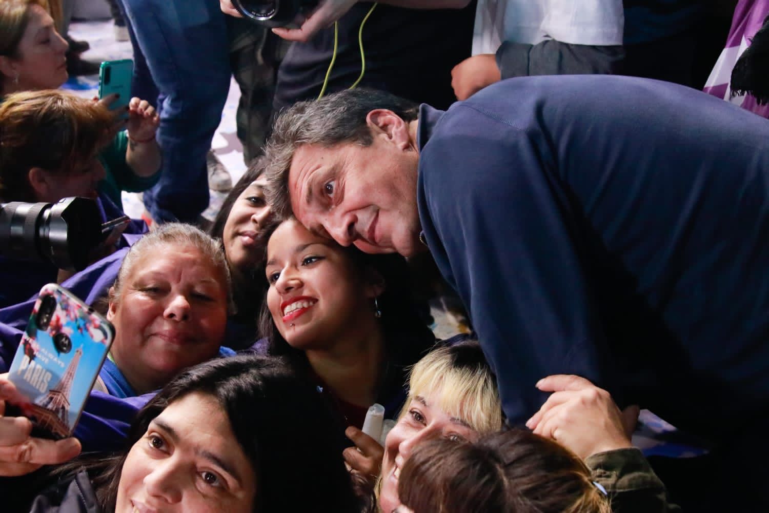 Massa en Merlo: “Lo que viene es mejor”