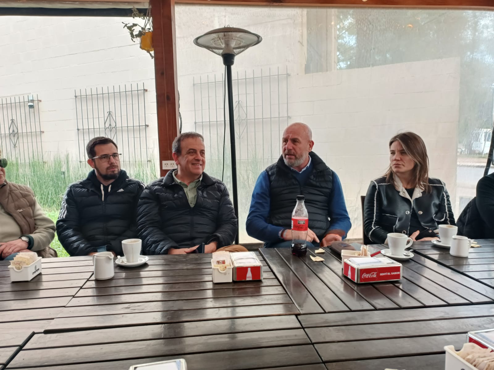 Waldo Wolff recorrió Maschwitz con Mariano Castagnaro