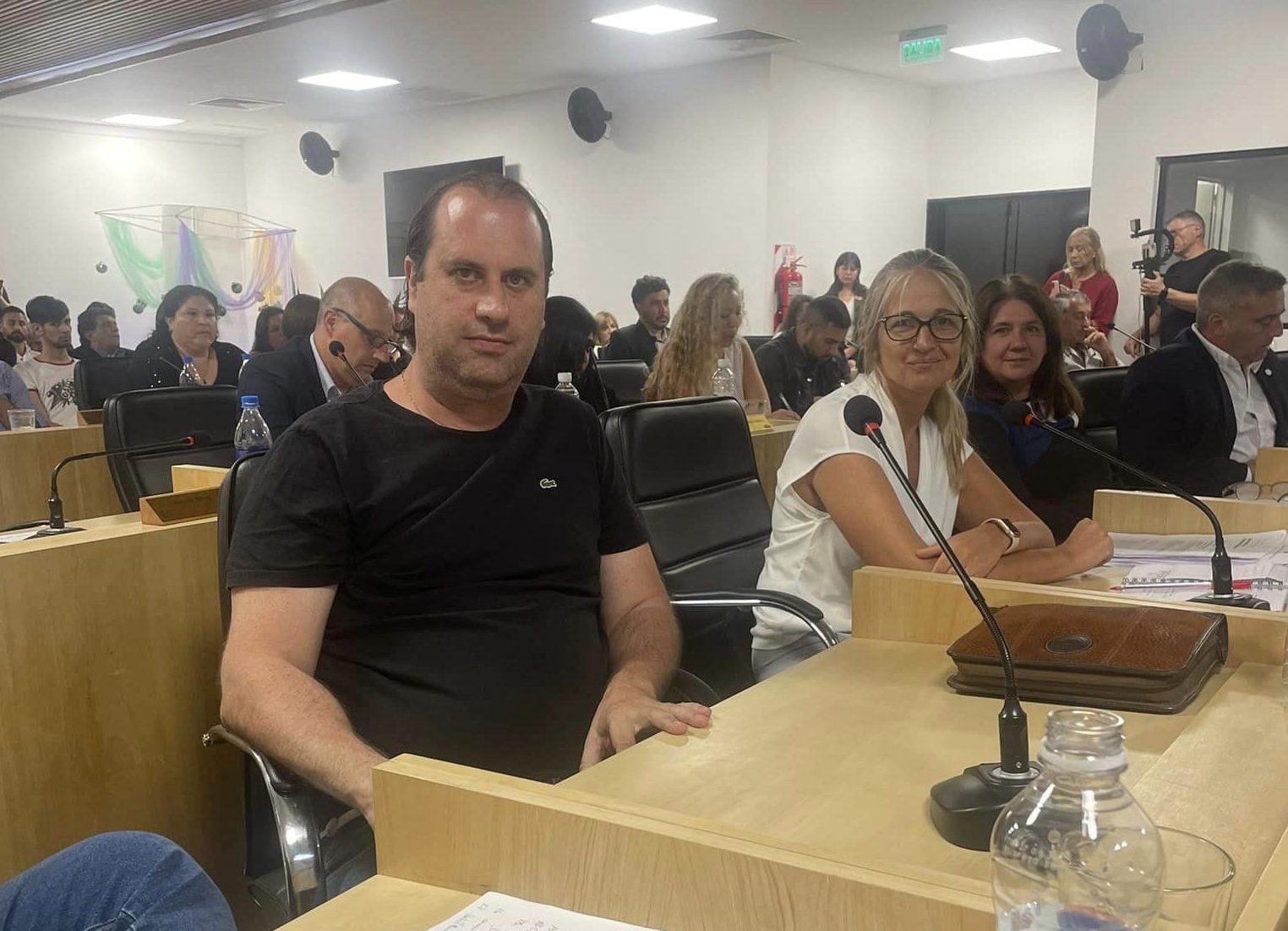 Gianfrancesco se despidió del HCD votando en contra del aumento de tasas
