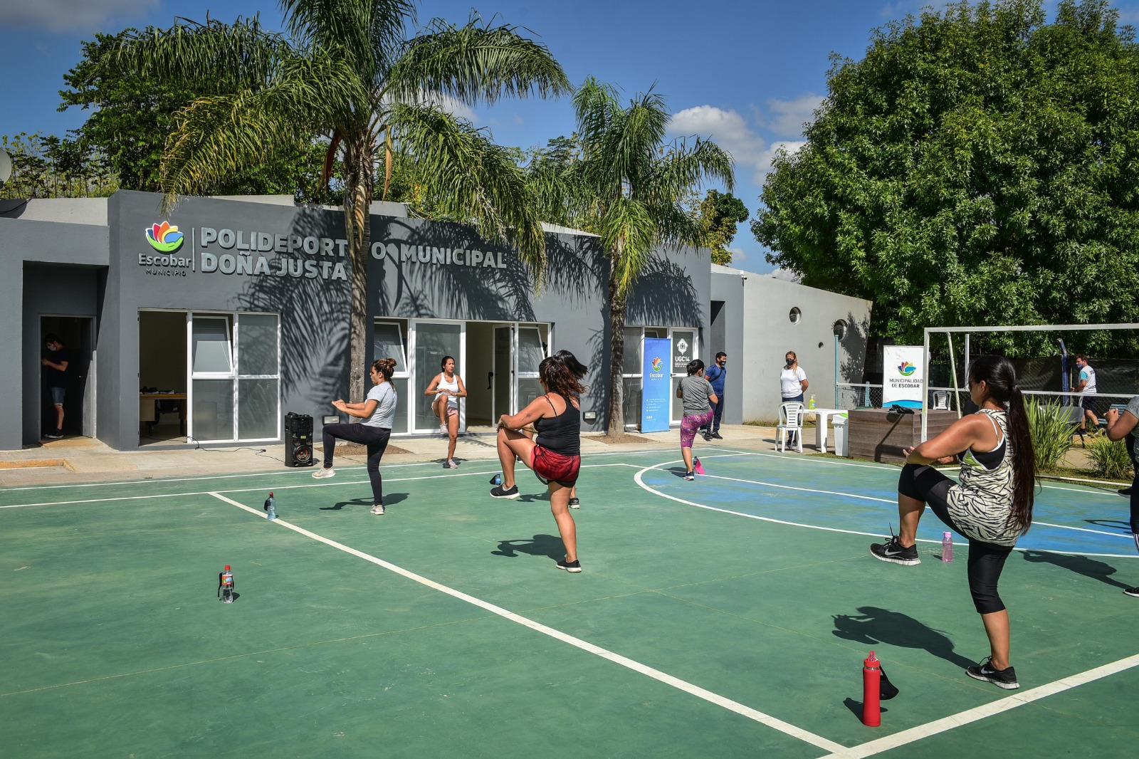 La Municipalidad de Escobar propone una cuota social solidaria para mantener los polideportivos