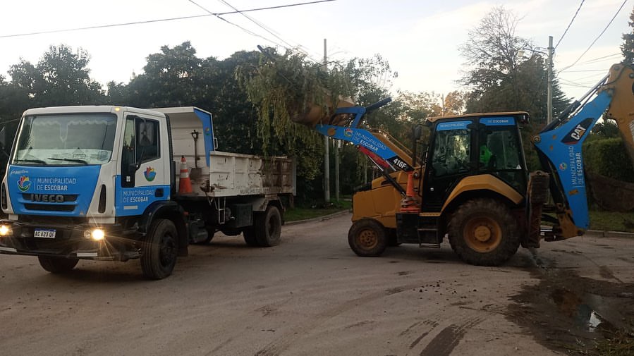 Cronograma del sistema municipal de recolección de ramas en Escobar