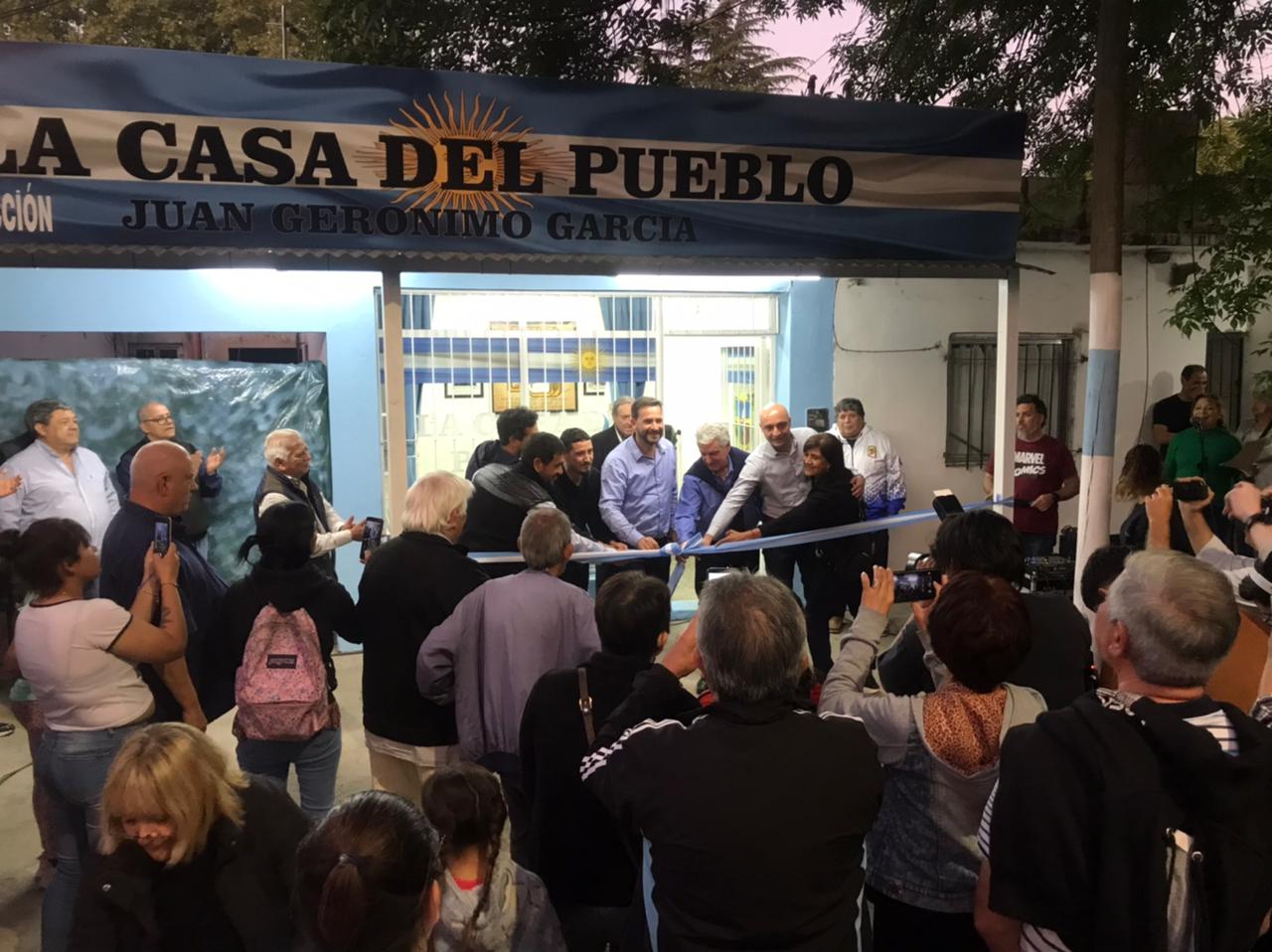 Inauguraron en Maschwitz La Casa del Pueblo Juan Gerónimo García