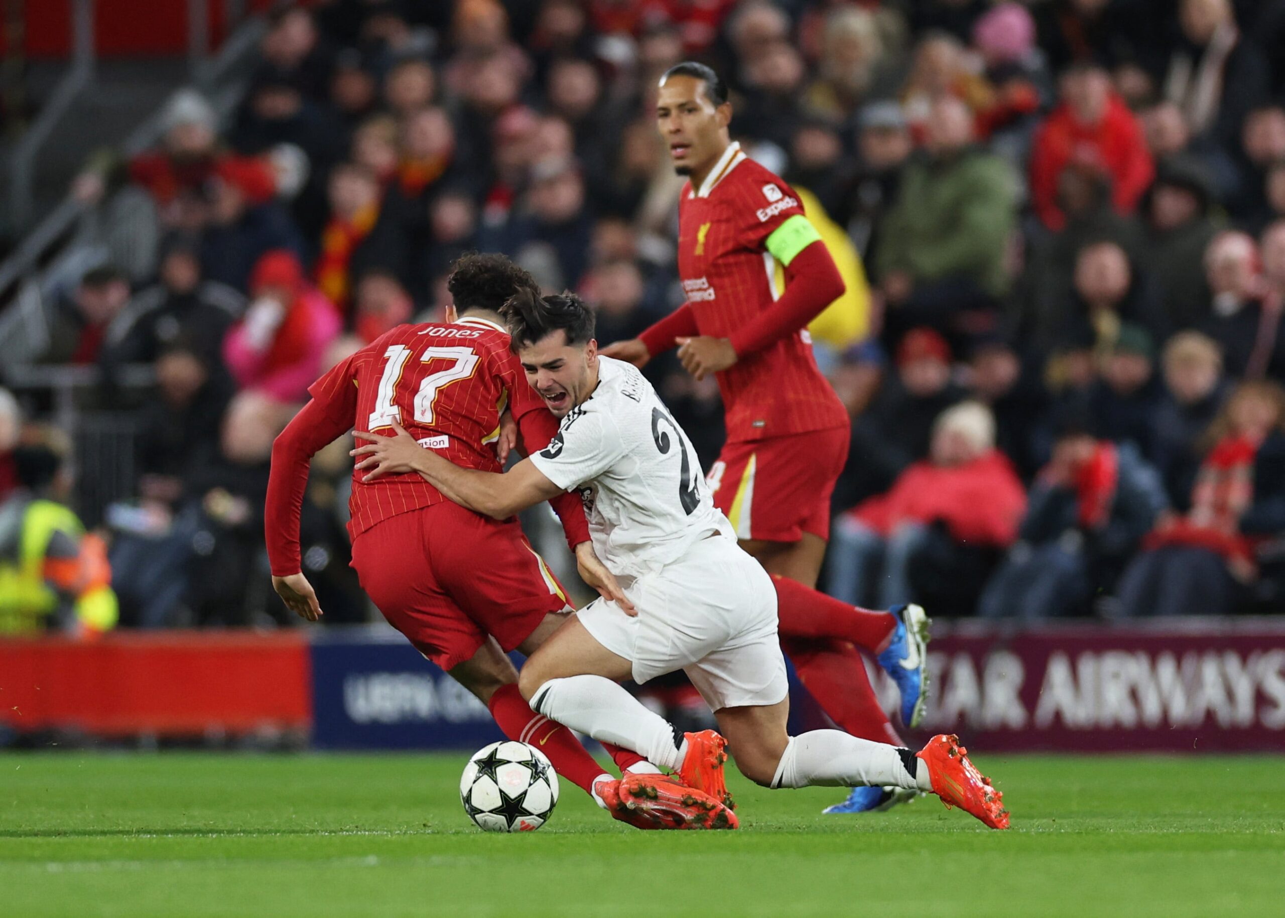 Con Alexis Mac Allister de titular, Liverpool empata con Real Madrid por la Champions League