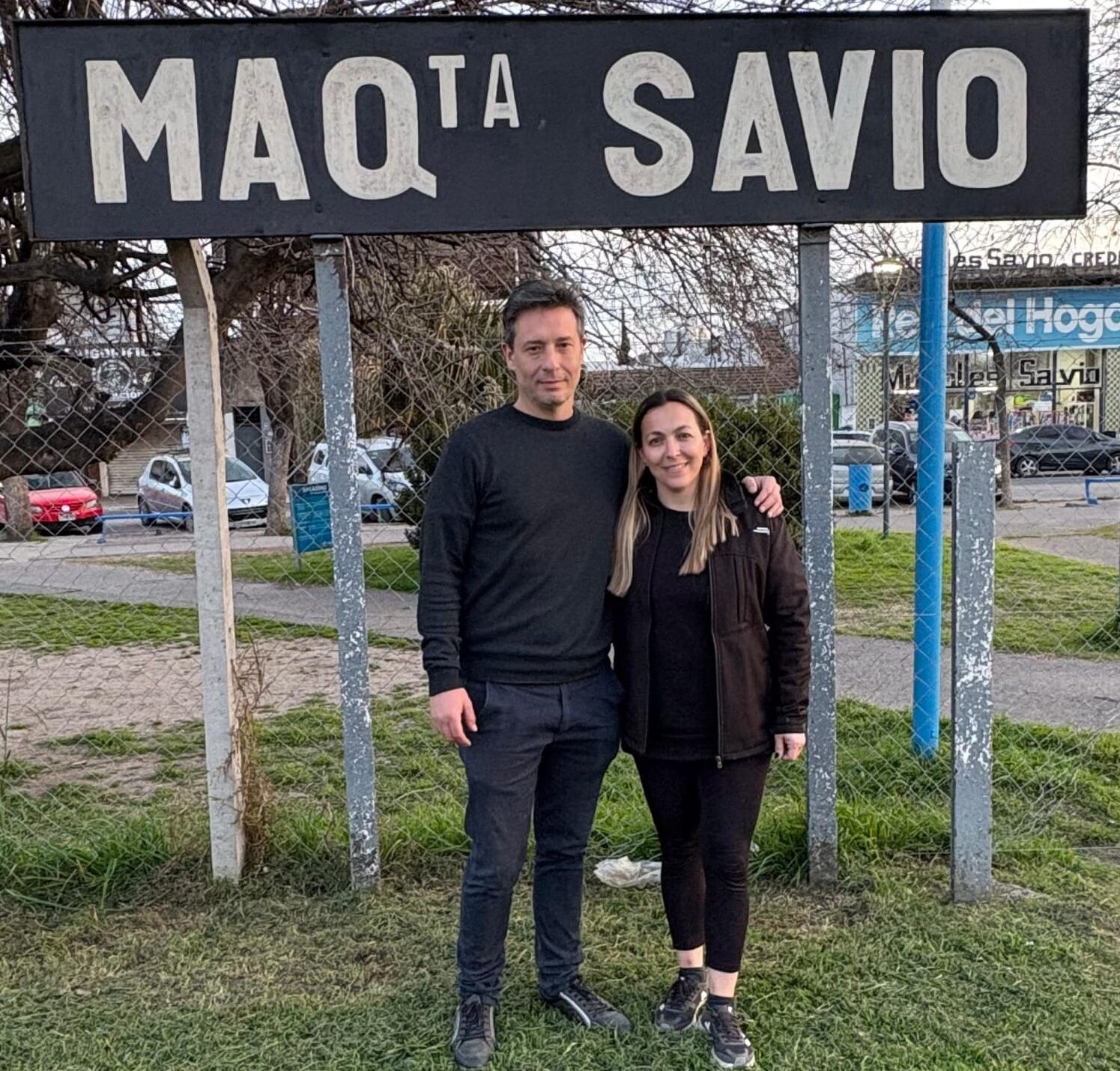 Paula Carril la candidata que “conquista el corazón de Maquinista Savio”