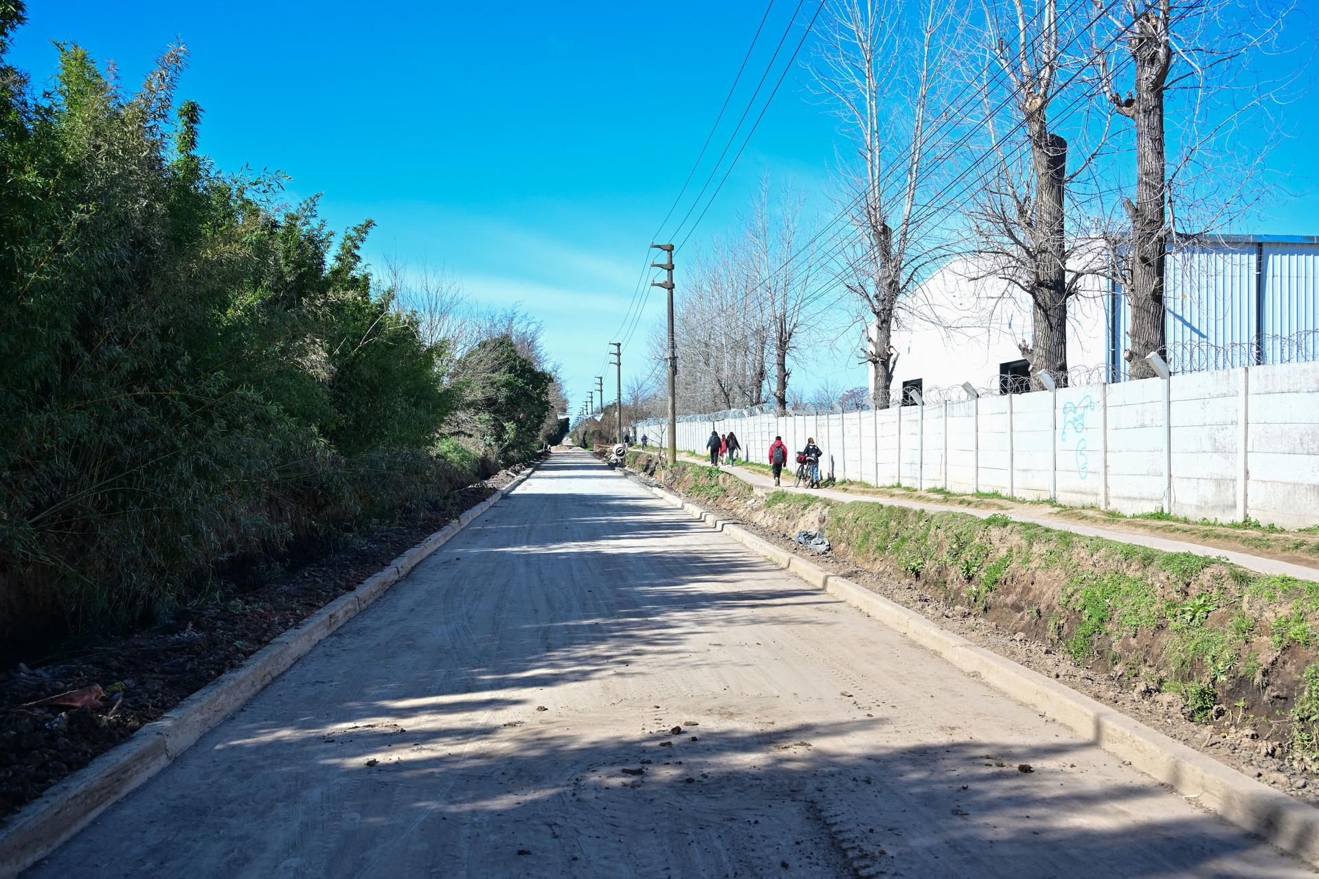 Belén de Escobar: obras de pavimentación e hidráulica en los barrios El Matadero y El Candil entran en etapa de finalización