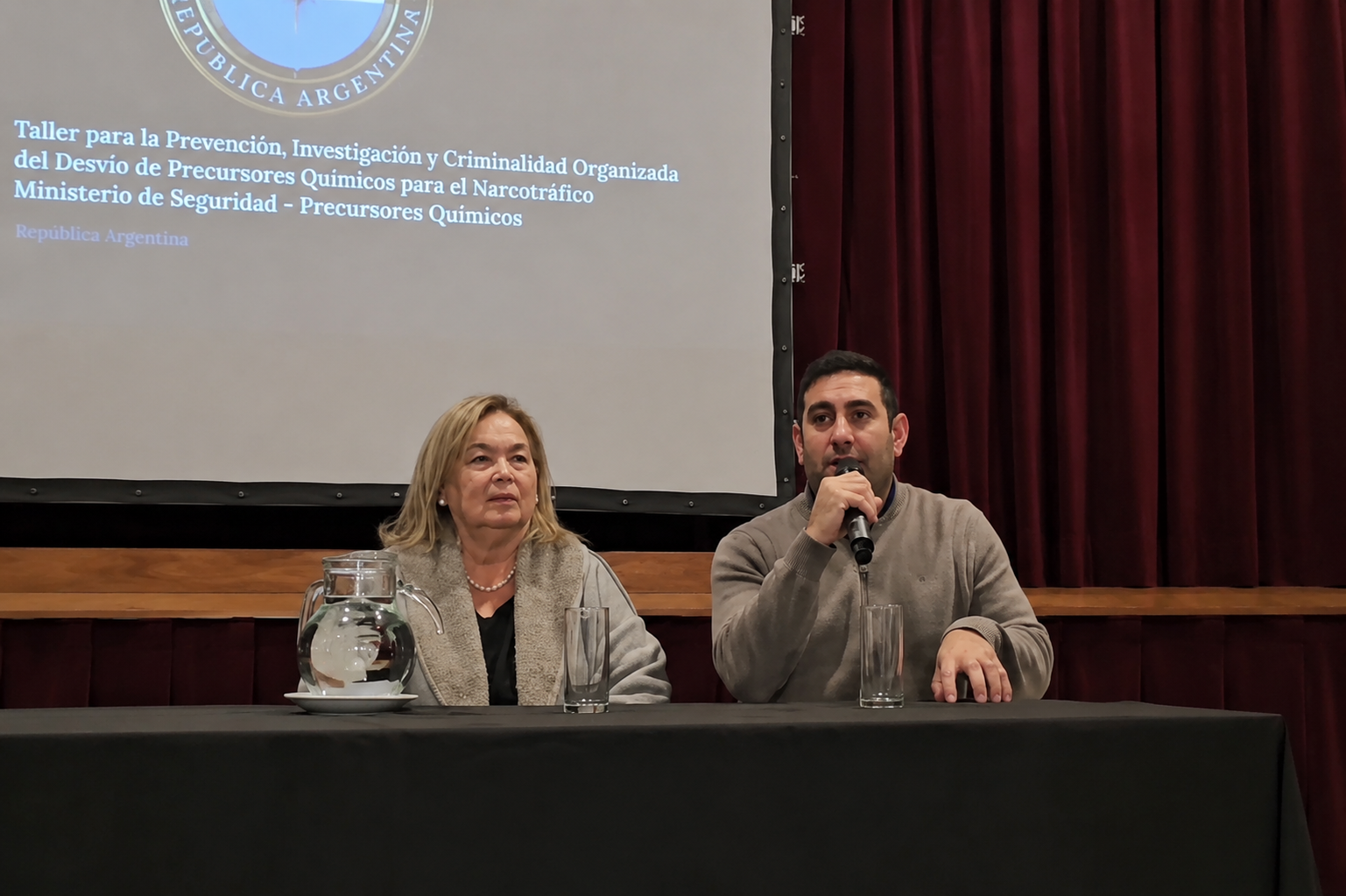 Walter Klix participó de una capacitación nacional sobre control de precursores químicos