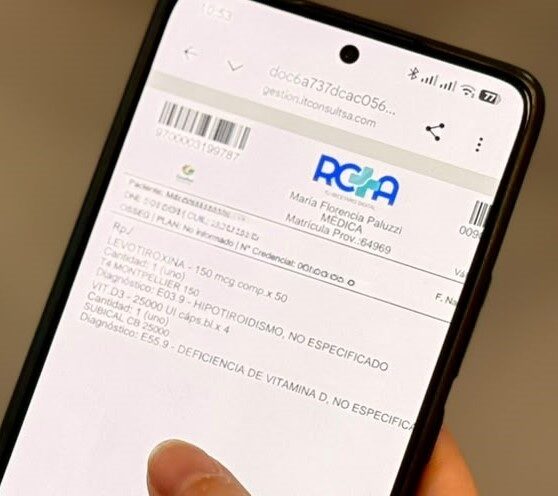 Las recetas médicas serán digitales por Escobar 360: cómo validar tu cuenta