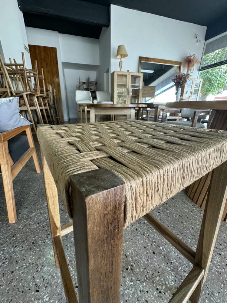Banqueta Simple Petiribi Tejida - Imagen 4