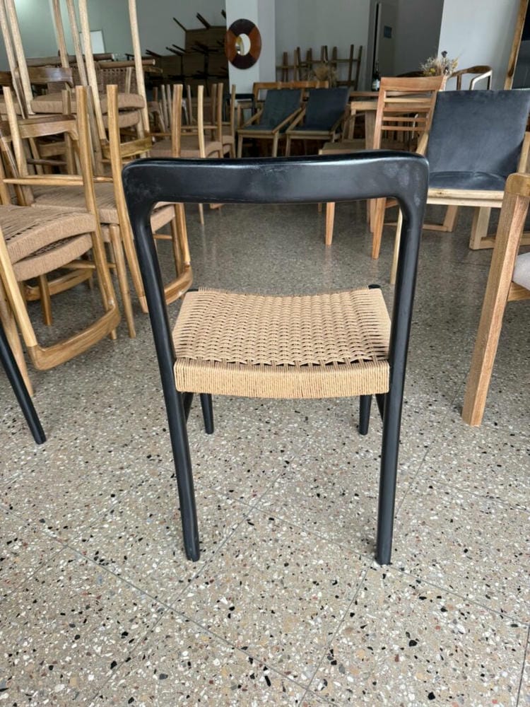 Silla Moller Esqueleto Negro - Imagen 4