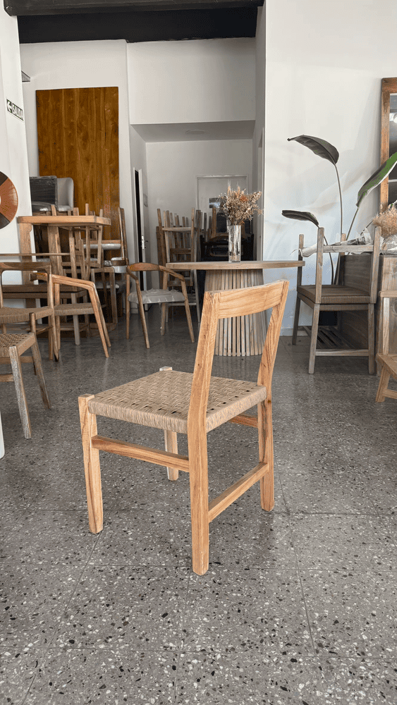 Silla Cuadrada Paraiso Tejida - Imagen 5