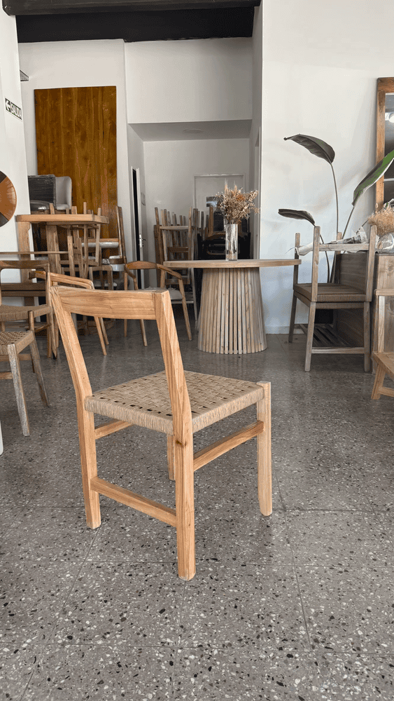 Silla Cuadrada Paraiso Tejida - Imagen 4