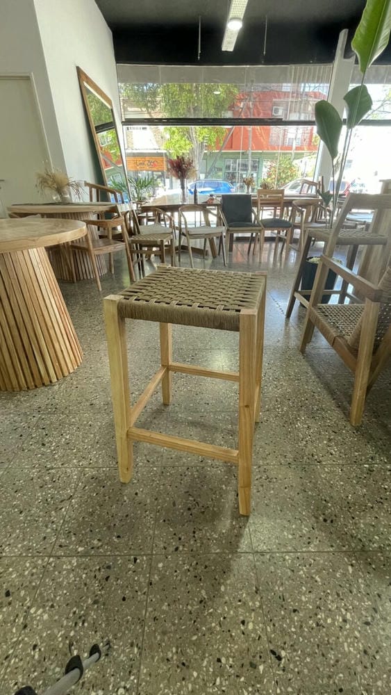 Banqueta Simple Paraiso Tejida - Imagen 2