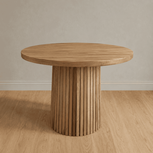 Mesa Enchapada en Petiribi - Base Varillada