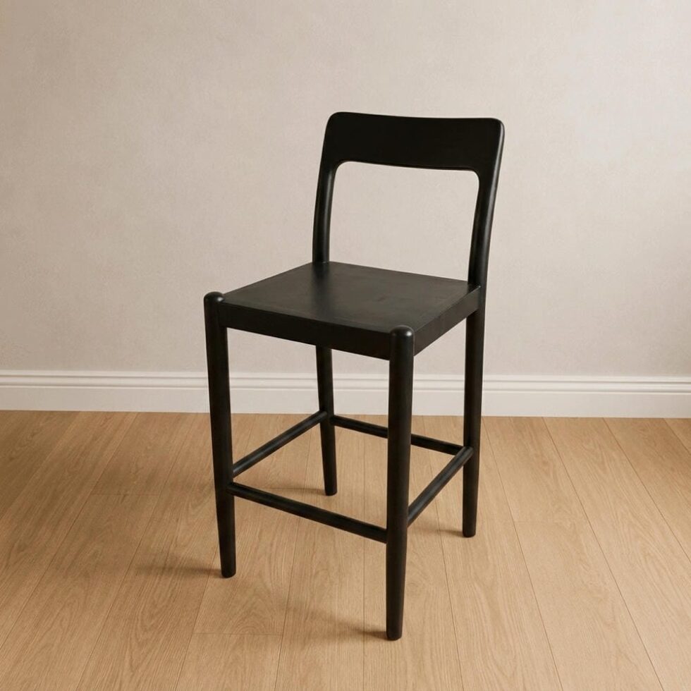 Banqueta Moller Maciza Full Black