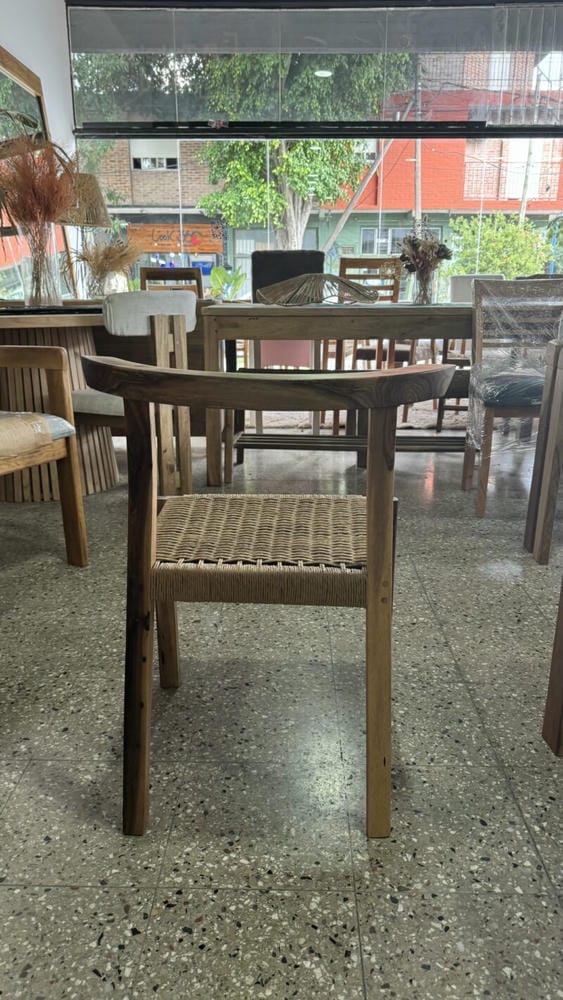 Silla Asta Maciza Tejida - Imagen 6