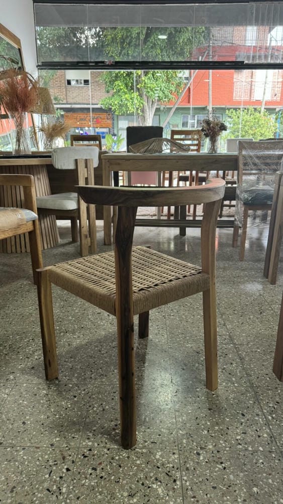 Silla Asta Maciza Tejida - Imagen 5