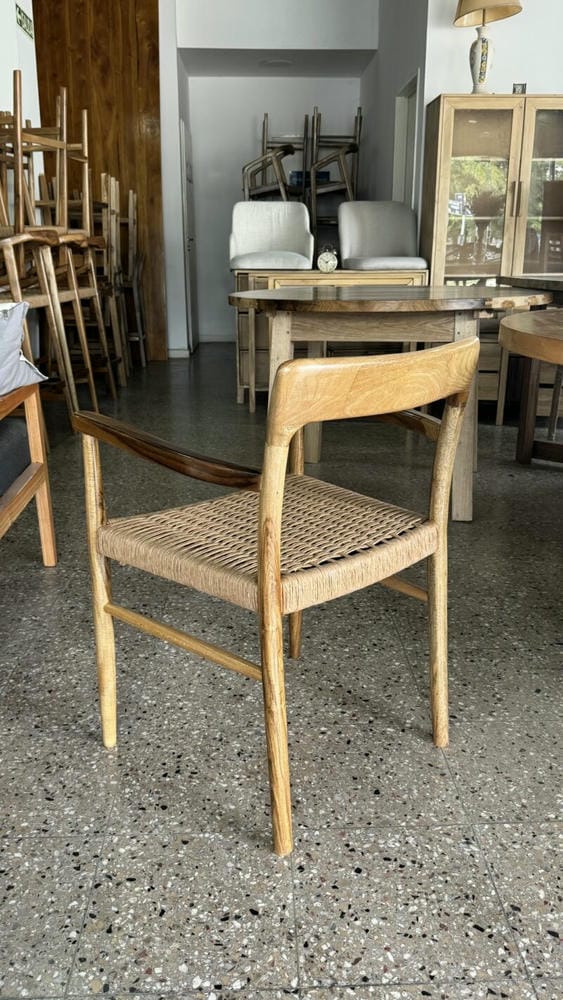 Silla Moller Petiribi Tejida c/apoyabrazos - Imagen 4