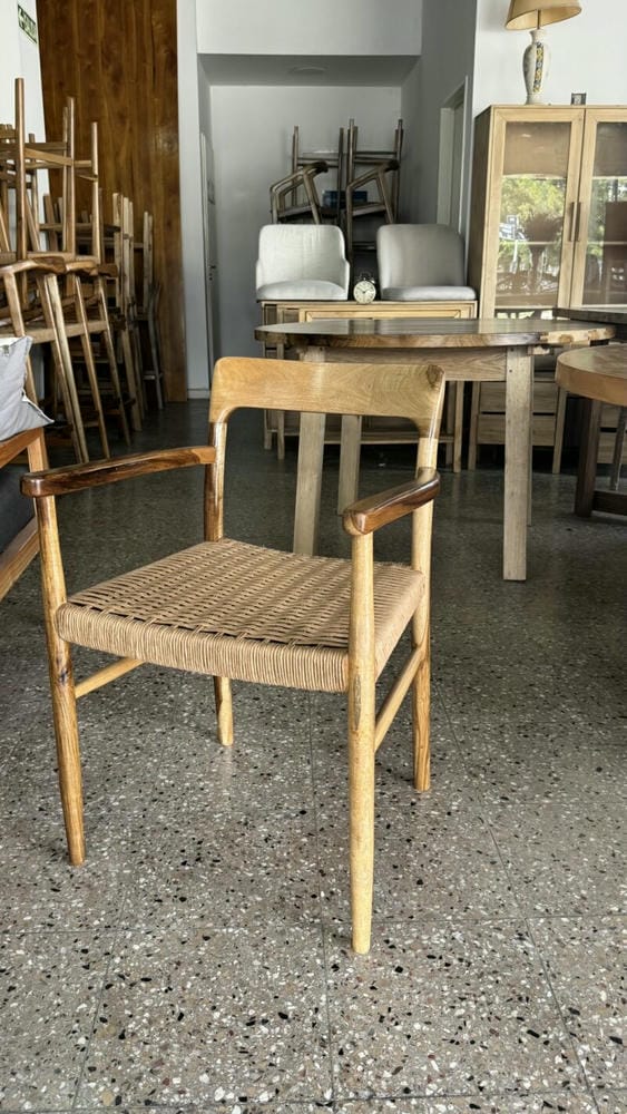 Silla Moller Petiribi Tejida c/apoyabrazos - Imagen 2