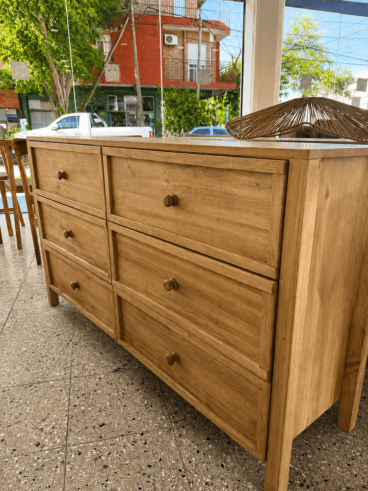 Comoda/Cajonera Alamo macizo - Modelo 1 - Imagen 3