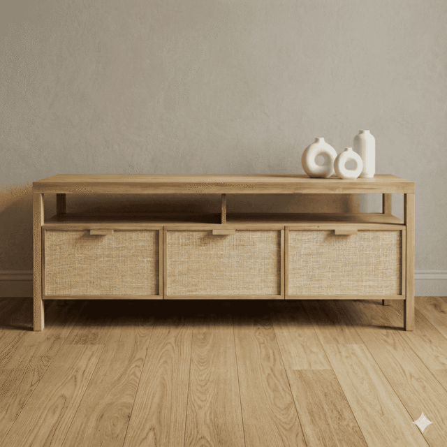 Rack Álamo Con Cajones 180cm