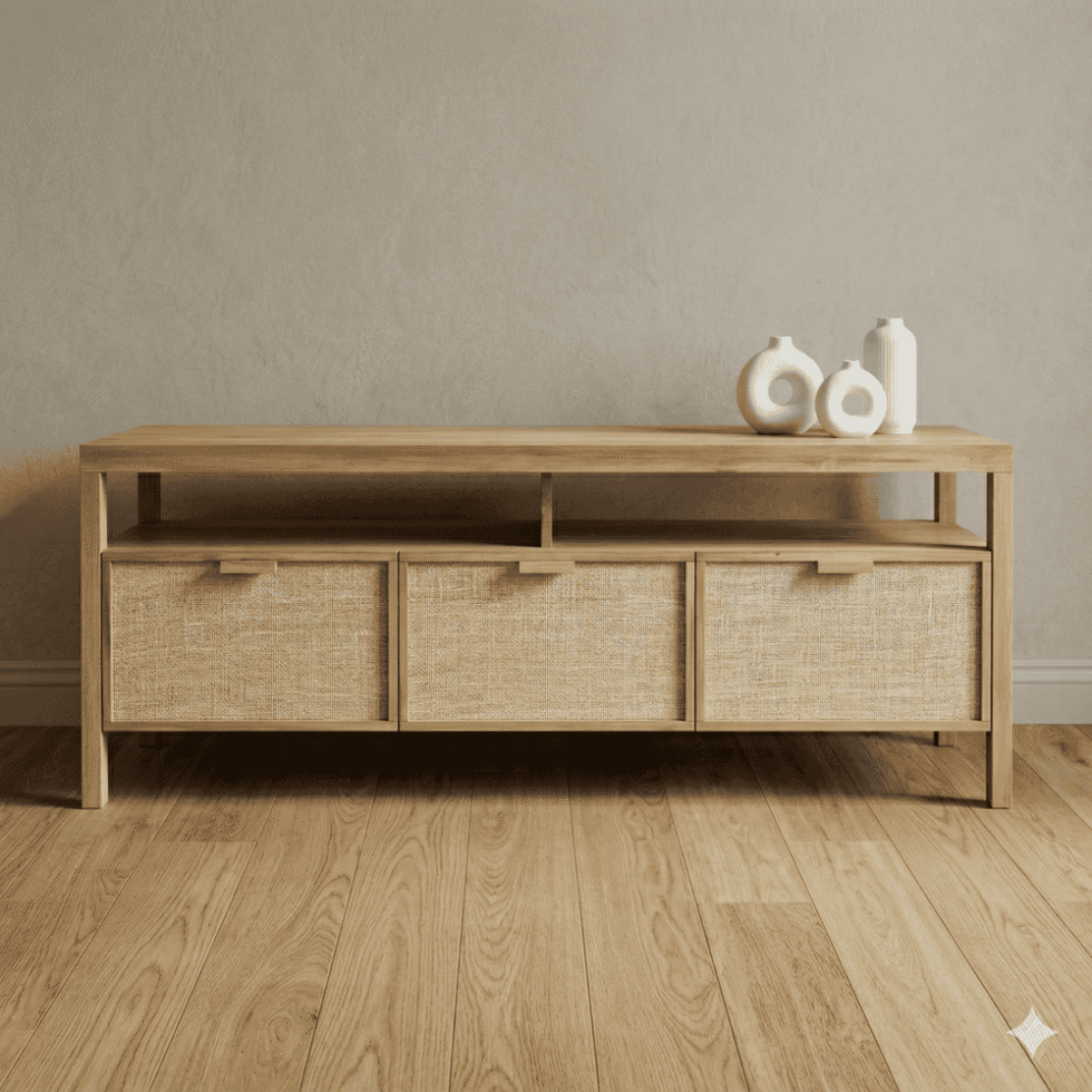Rack Álamo Con Cajones 180cm