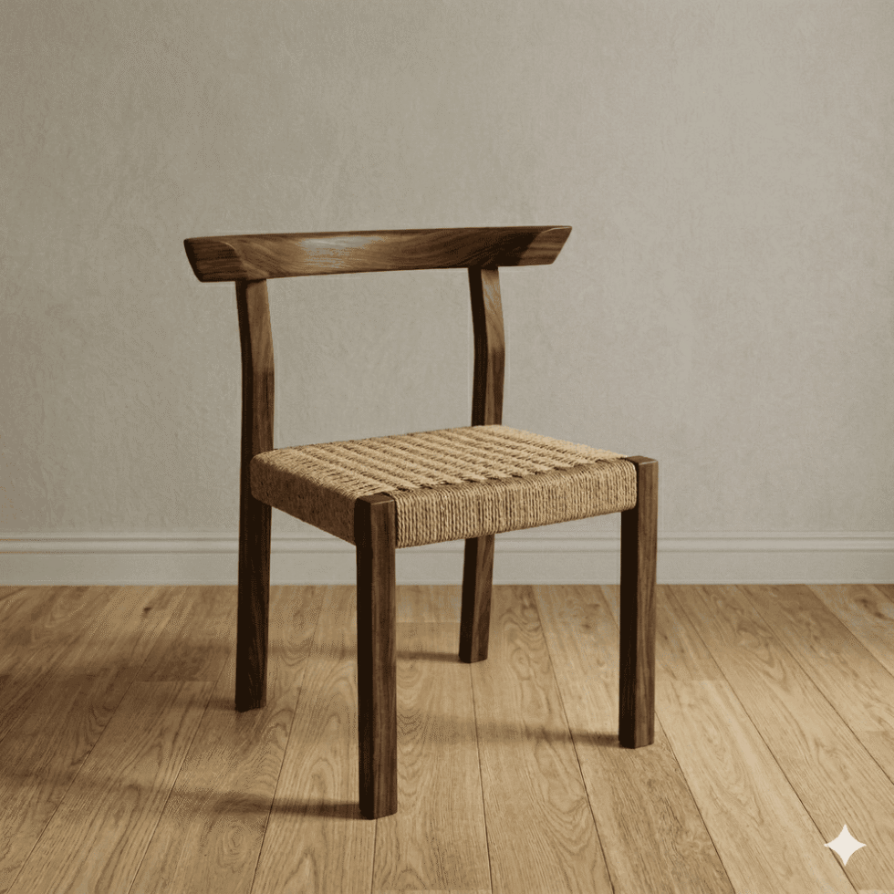 Silla Asta Maciza Tejida