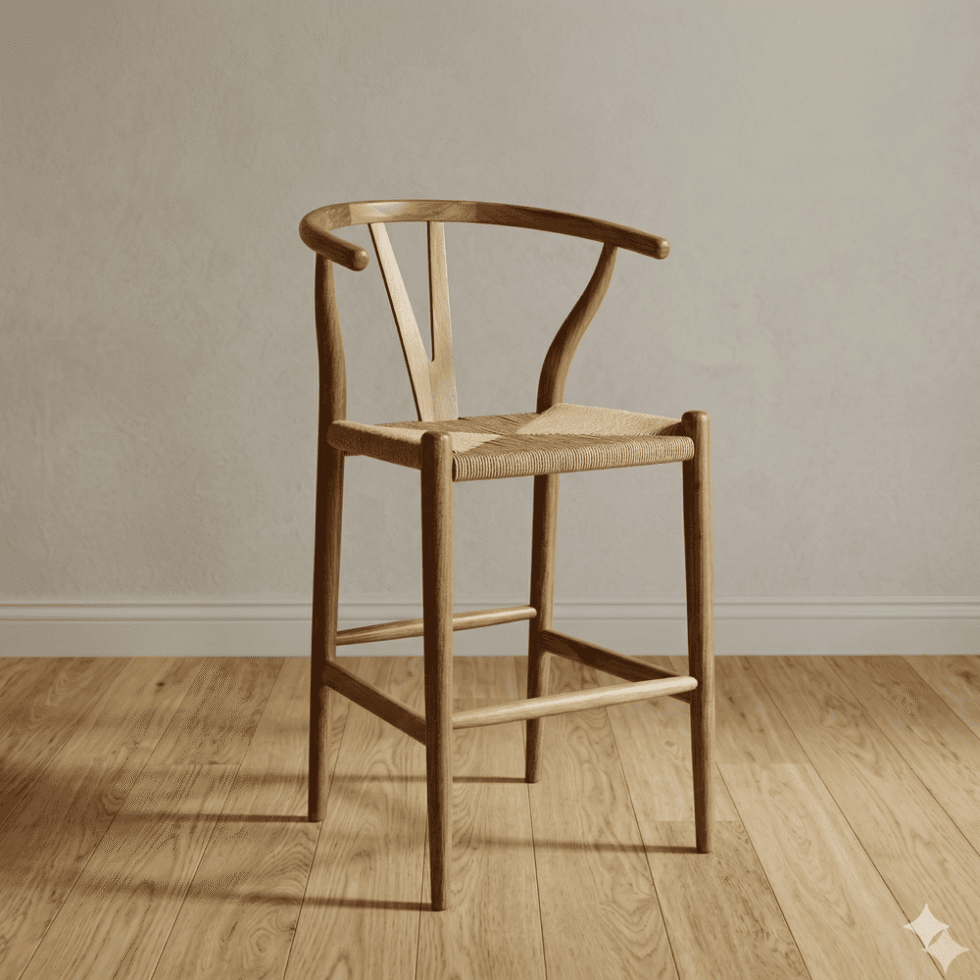 Banqueta Wishbone Petiribi Tejida
