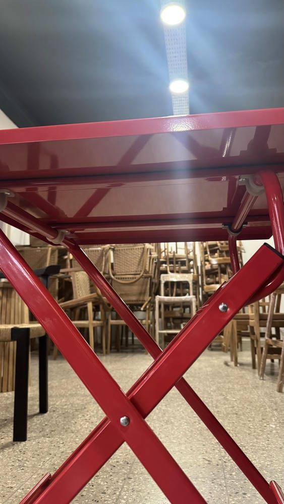 Mesa Hierro Plegable - Imagen 2