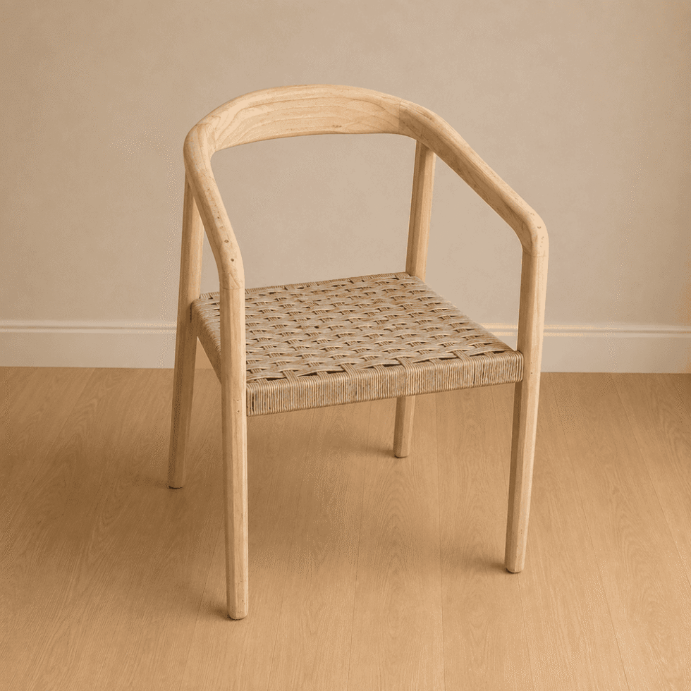 Silla Bali Curva Tejida Paraíso