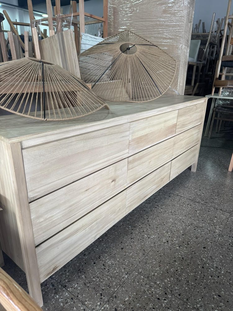 Comoda/Cajonera Alamo Macizo - Modelo 2 - Imagen 4