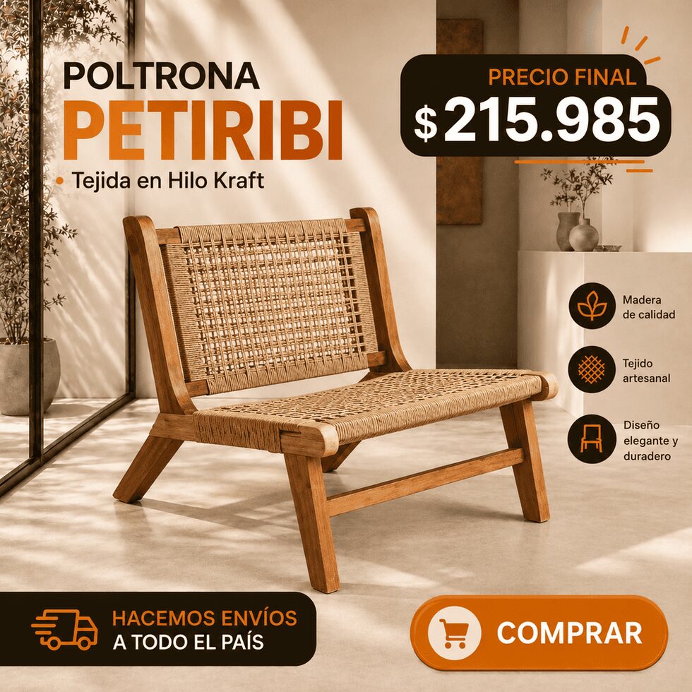 Poltrona Petiribi Tejida